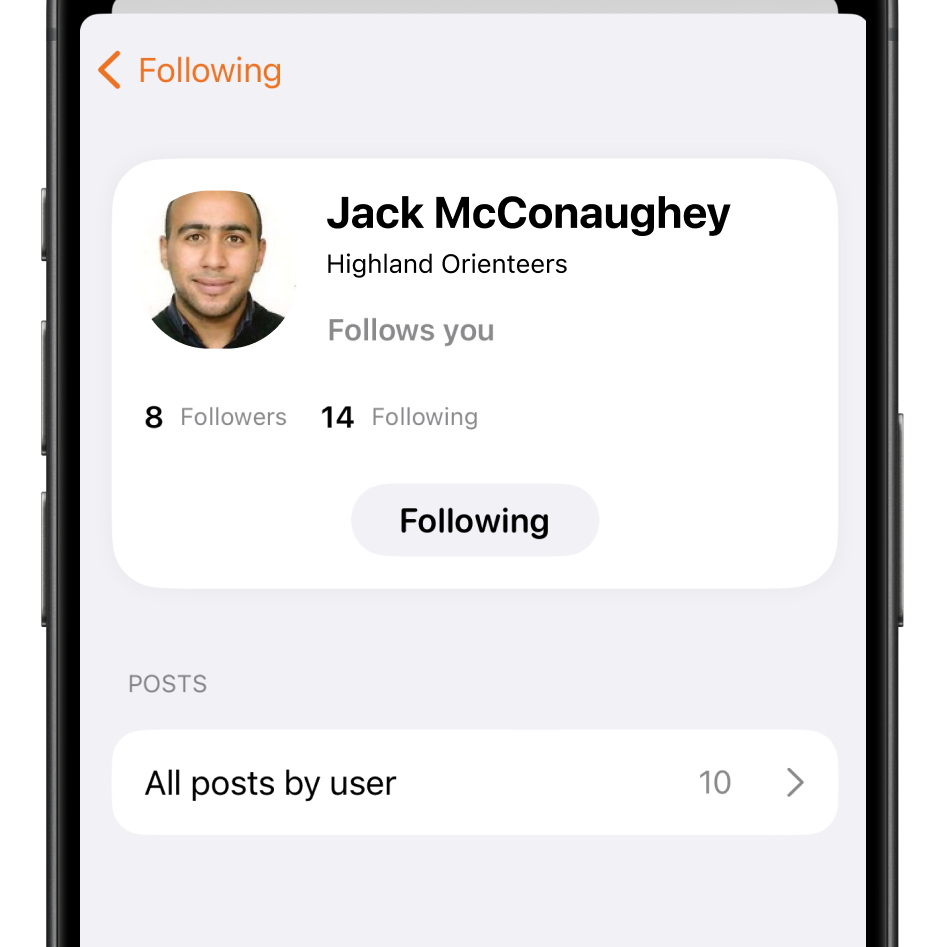 Profile View With Iphone